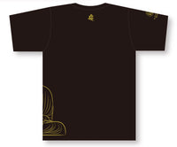 高徳院オリジナルTシャツ黒背面